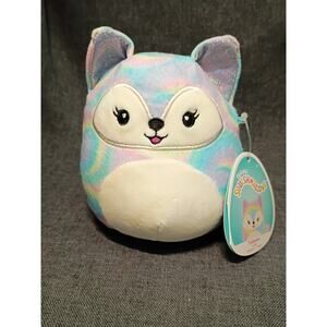 Squishmallow 8" Felexine The Rainbow Fox NWT